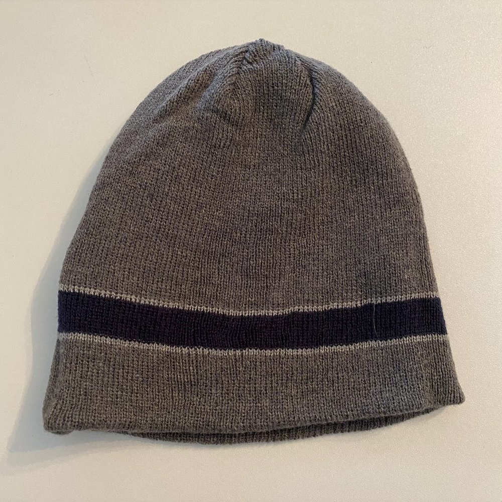 NEW Kid's Reversible Gray Beanie